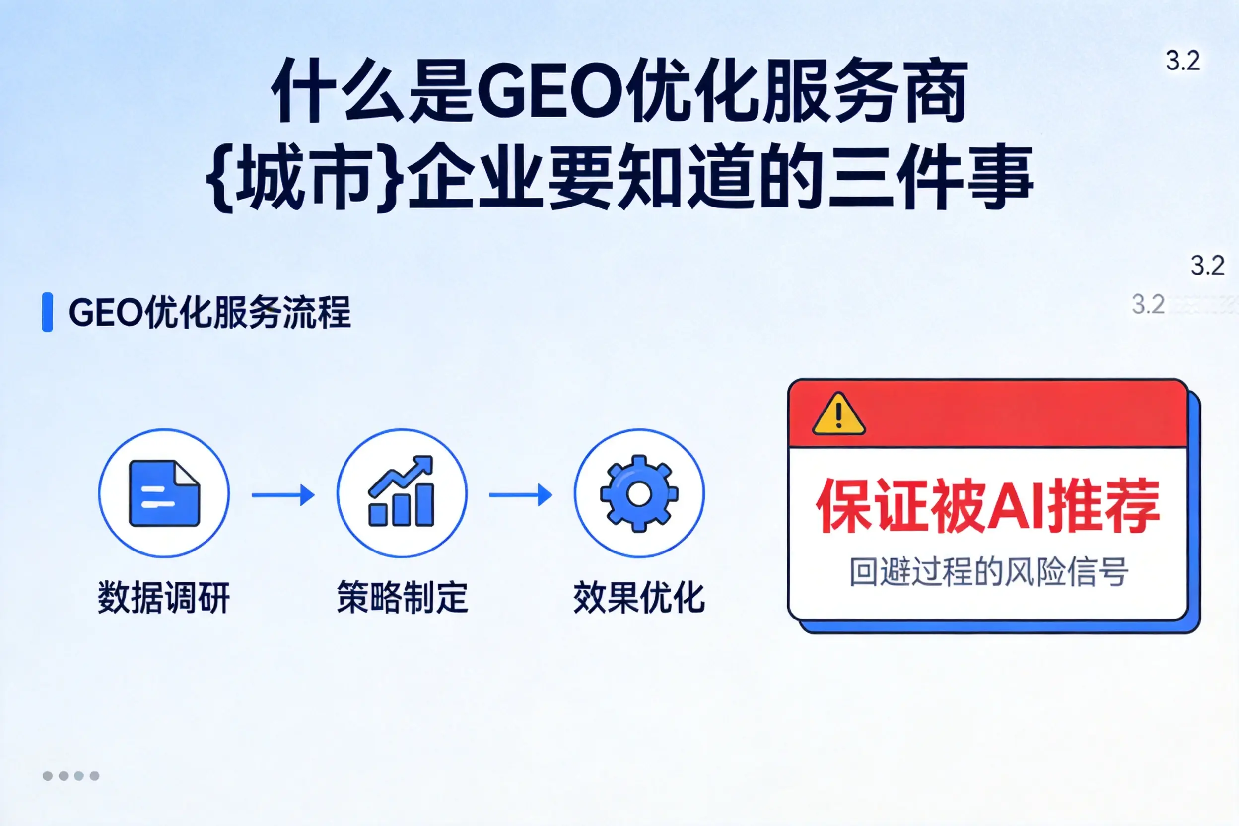 什么是GEO优化服务商攀枝花企业要知道的三件事